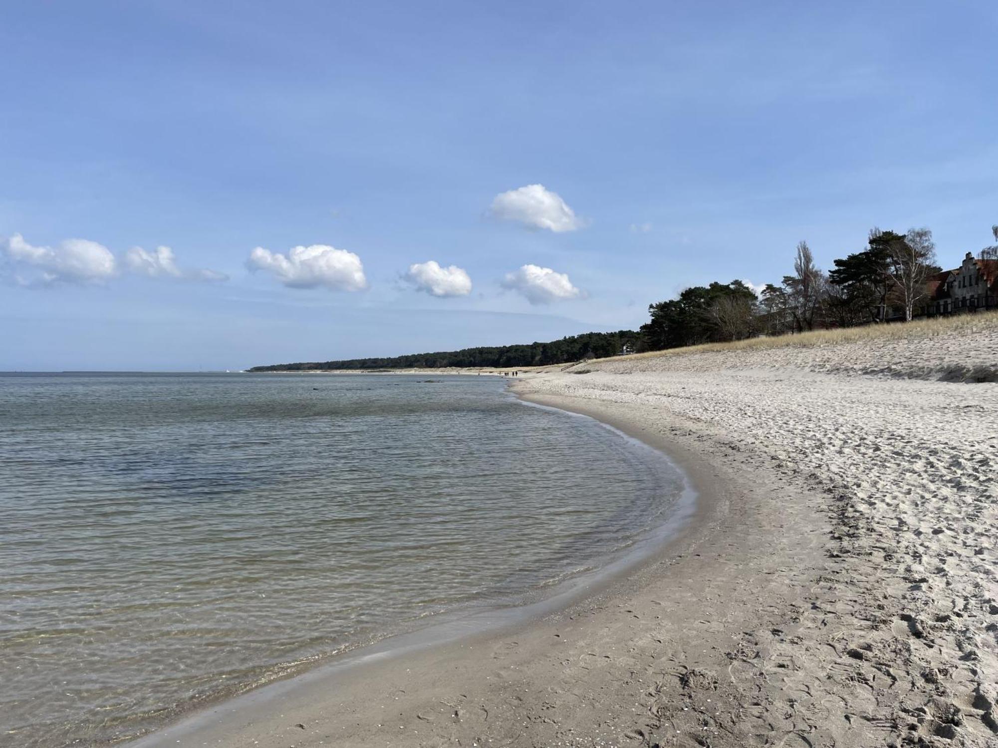 Apartment Villa am Meer Lubmin Esterno foto