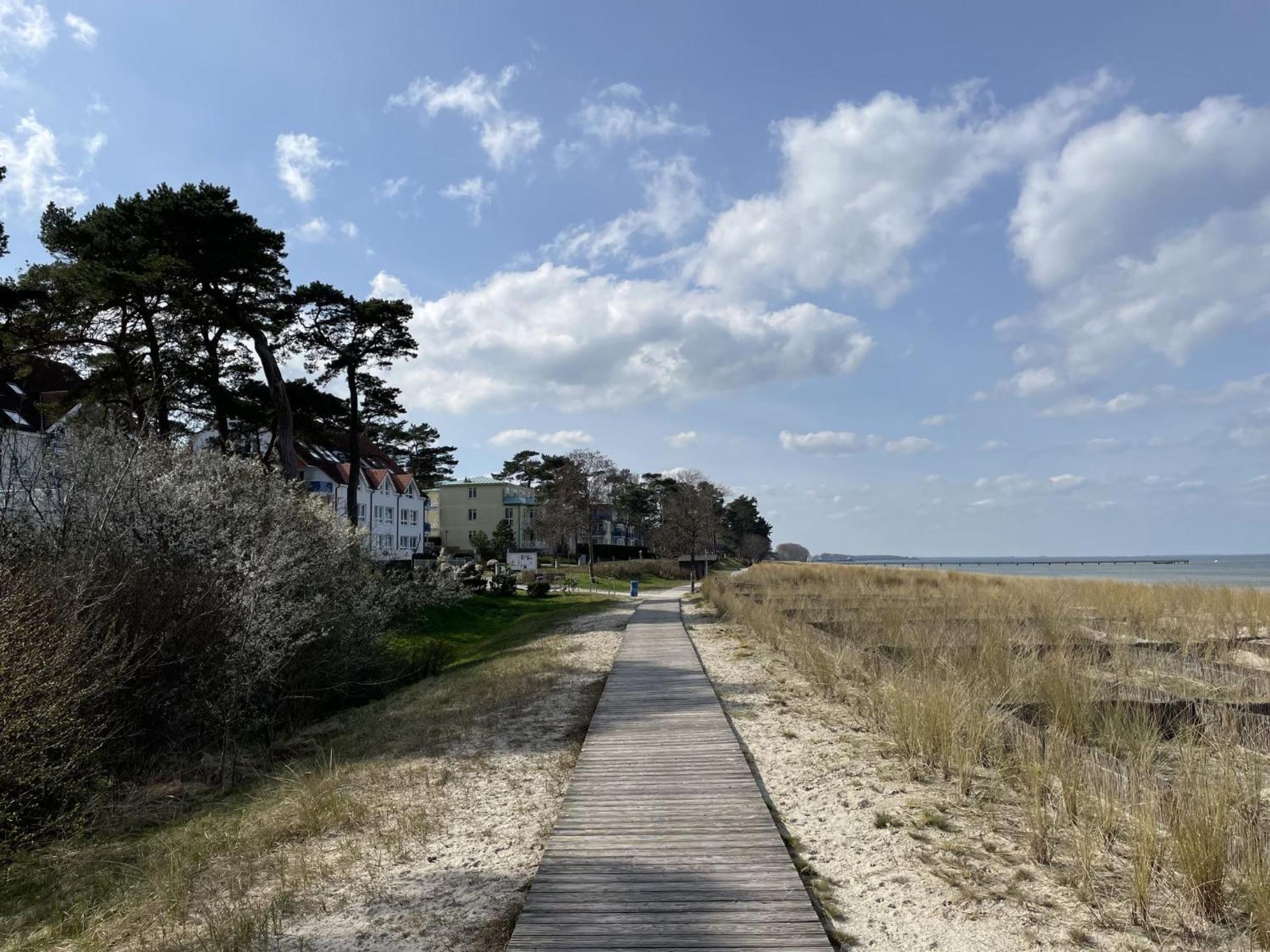 Apartment Villa am Meer Lubmin Esterno foto